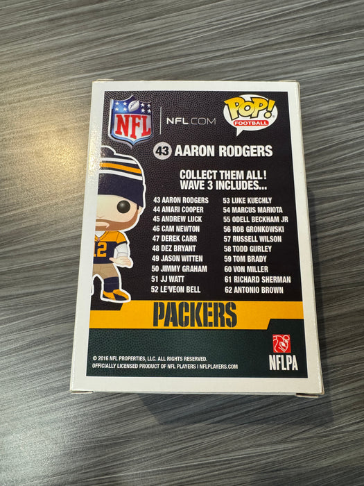 Funko POP! Football: Packers - Aaron Rodgers (Toys R Us)(Damaged Box)[A] #43
