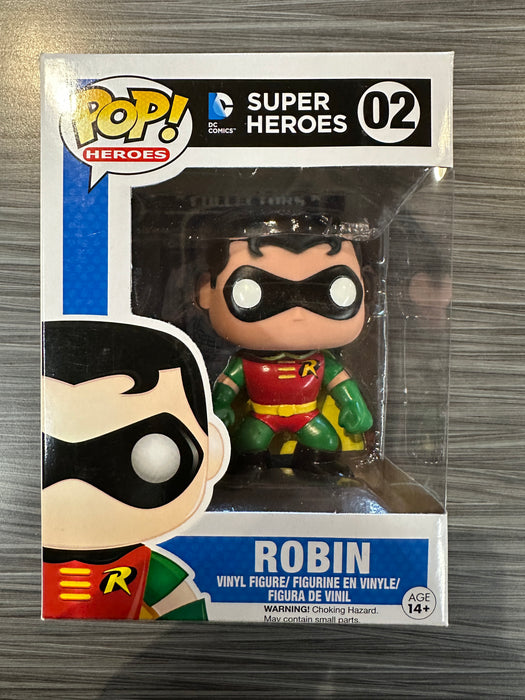 Funko POP! Heroes: DC Super Heroes - Robin (Damaged Box) #02