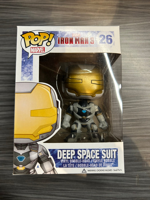 Funko POP! Marvel: Iron Man 3 - Deep Space Suit (Damaged Box) #26