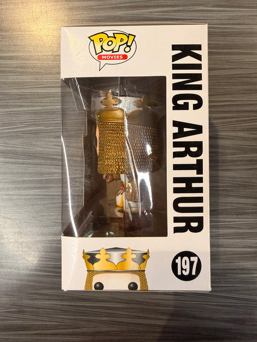 Funko POP! Movies: Monty Python and The Holy Grail - King Arthur (Damaged Box) #197