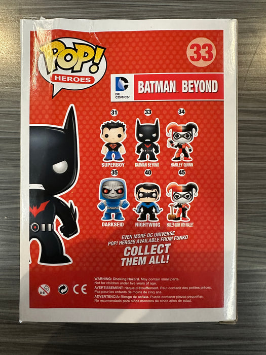 Funko POP! Heroes: DC Comics - Batman Beyond (Fugitive Toys)(Damaged Box*) #33