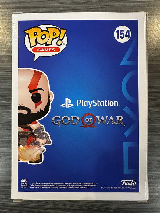 Funko POP! Games: God of War - Kratos [With The Blades Of Chaos](GiTD)(GameStop)(Damaged Box)[B] #154