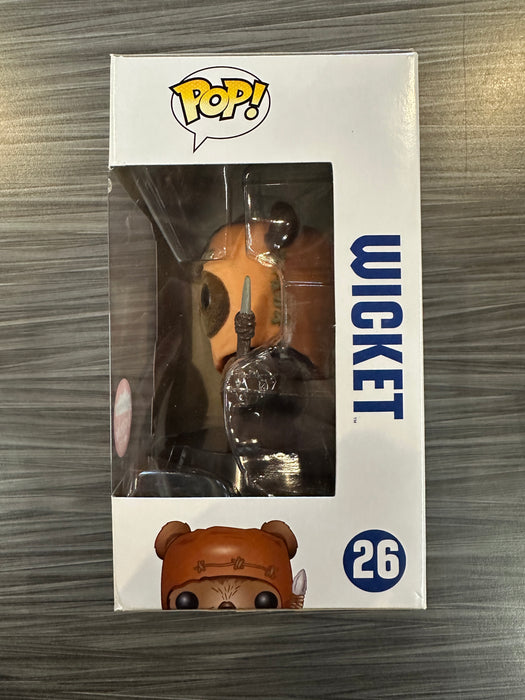 Funko POP! Star Wars: Wicket (Fugitive Toys)(Damaged Box) #26