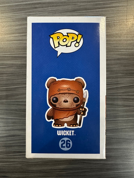 Funko POP! Star Wars: Wicket (Fugitive Toys)(Damaged Box) #26