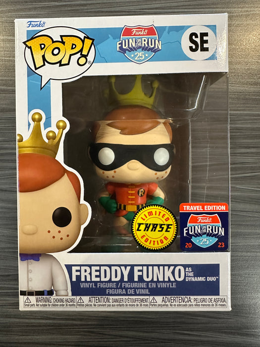 Funko POP! Fun On The Run: Freddy Funko As The Dynamic Duo (2023 Fun On The Run)(CHASE)(Damaged Box) #SE