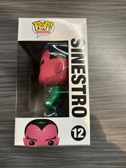 Funko POP! Heroes: Green Lantern - Sinestro (Damaged Box) #12