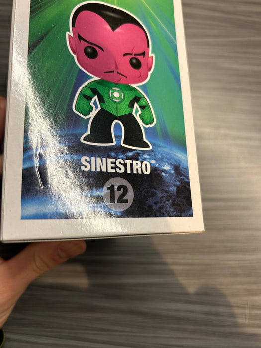 Funko POP! Heroes: Green Lantern - Sinestro (Damaged Box) #12