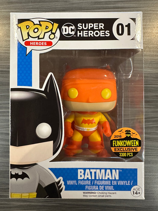 Funko POP! Heroes: DC Super Heroes - Batman (2016 Funkoween)(3300 PCS)(Damaged Box)[A] #01