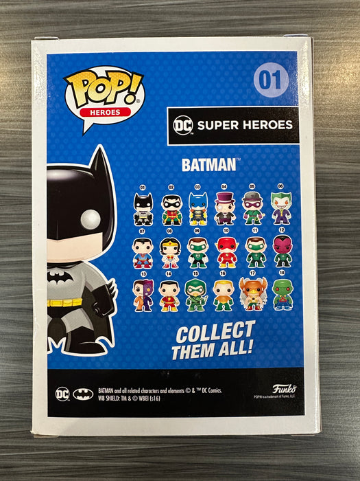 Funko POP! Heroes: DC Super Heroes - Batman (2016 Funkoween)(3300 PCS)(Damaged Box)[A] #01