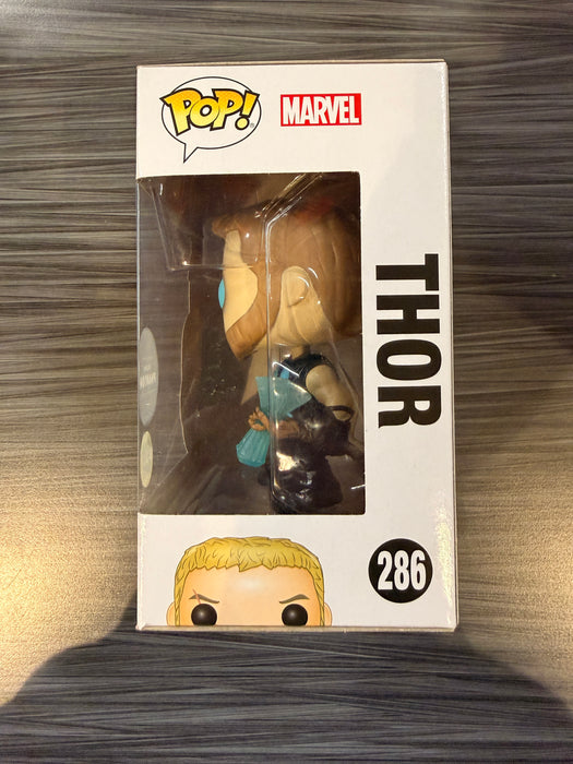 Funko POP! Marvel: Avengers Infinity War - Thor (GiTD)(Phantom)(Damaged Box) #286