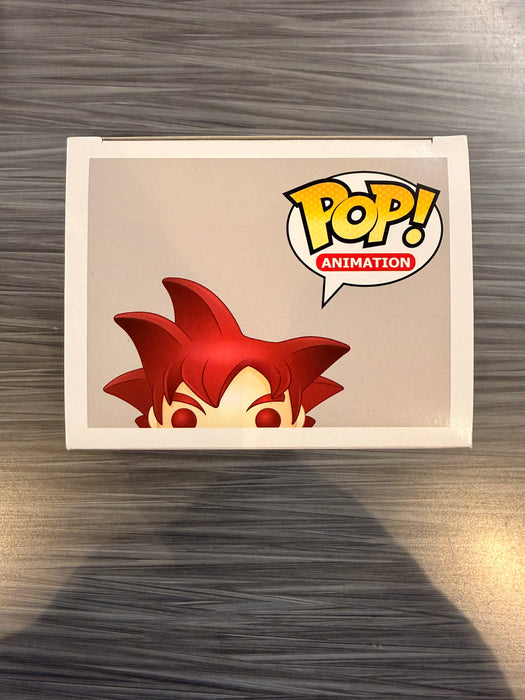 Funko POP! Animation: Dragon Ball Z - Goku [Super Saiyan God](Damaged Box) #24