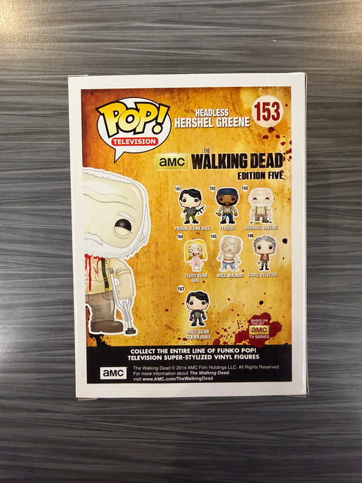 Funko POP! Television: The Walking Dead - Hershel Greene (2014 Convention Exclusive)(Damaged Box) #153