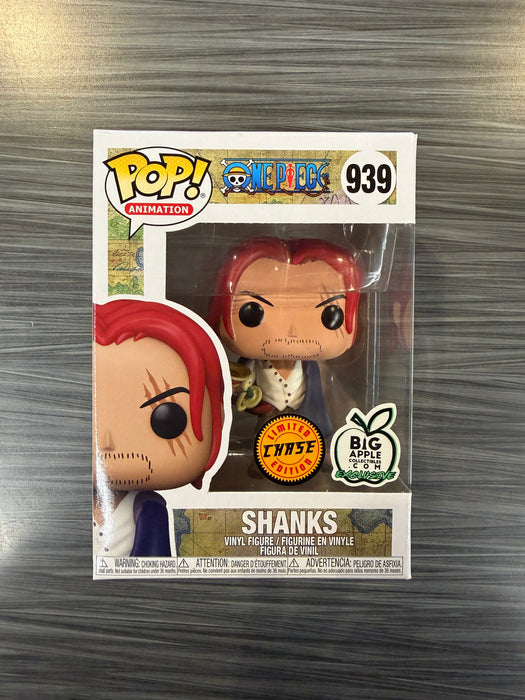 Funko POP! Animation: One Piece - Shanks (Big Apple)(CHASE)(Damaged Box) #939