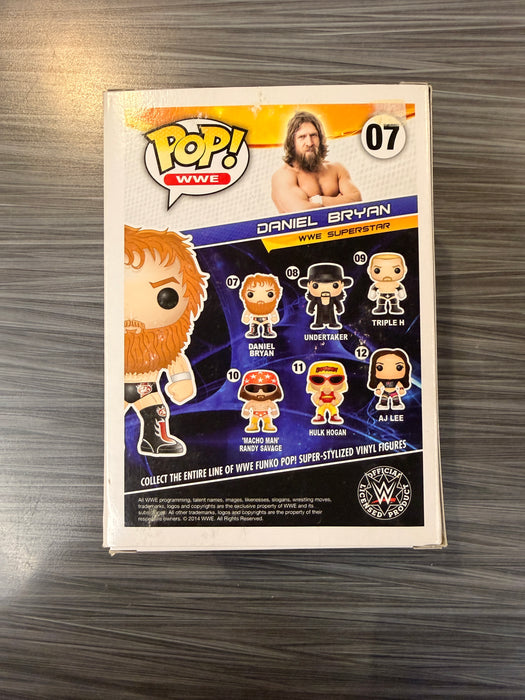 Funko POP! WWE: Daniel Bryan (WWE Exclusive)(Damaged Box) #07