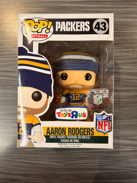 Funko POP! Football: Packers - Aaron Rodgers (Toys R Us)(Damaged Box)[B] #43