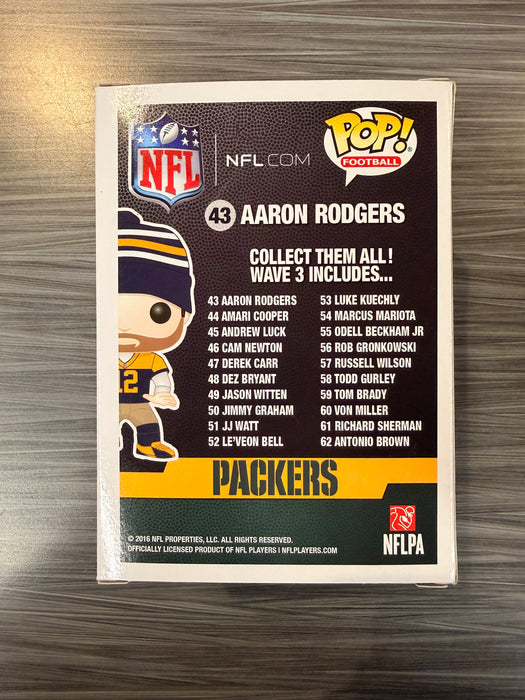 Funko POP! Football: Packers - Aaron Rodgers (Toys R Us)(Damaged Box)[B] #43