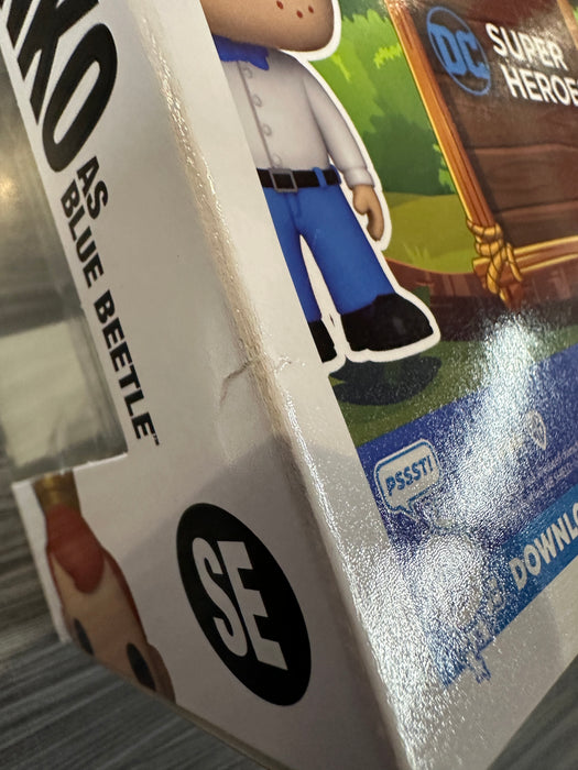 Funko POP! Camp Fundays: Freddy Funko As Blue Beetle (2023 Camp Fundays 250 PCS)(Damaged Box) #SE