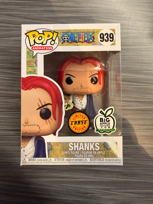 Funko POP! Animation: One Piece - Shanks (Big Apple)(CHASE)(Damaged Box)[A] #939