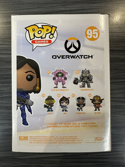 Funko POP! Games: Overwatch - Pharah [Titanium](Blizzard)(Damaged Box) #95