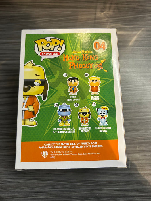 Funko POP! Animation: Hong Kong Phooey - Hong Kong Phooey (Damaged Box) #04