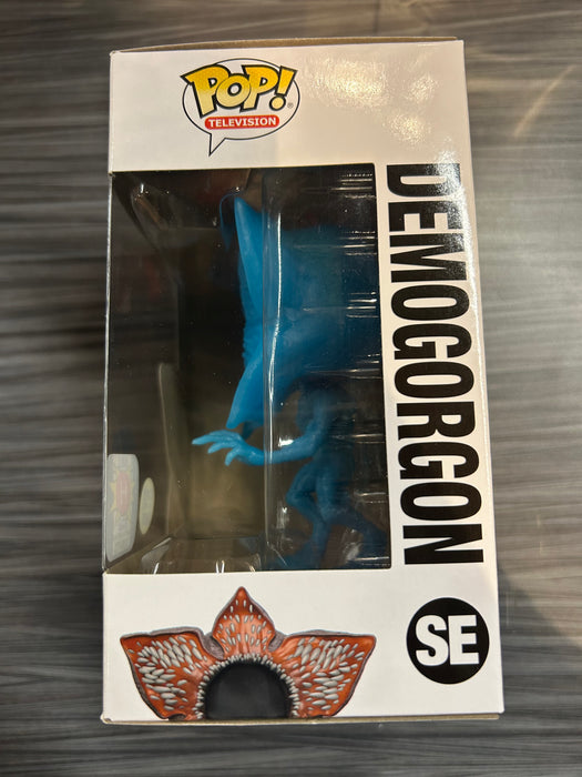 Funko POP! Television: Stranger Things - Demogorgon (GiTD)(H Hall)(2100 PCS)(Damaged Box) #SE