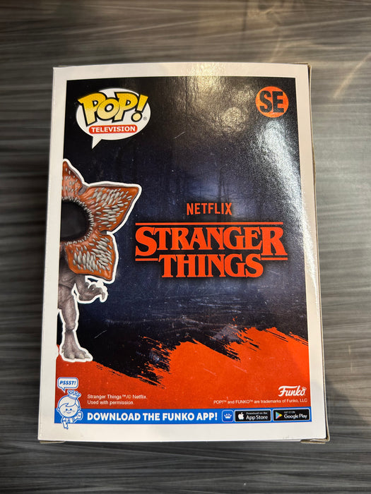 Funko POP! Television: Stranger Things - Demogorgon (GiTD)(H Hall)(2100 PCS)(Damaged Box) #SE