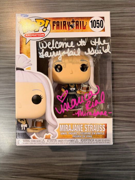 Funko POP! Animation: Fairytail - Mirajane Strauss (Signed/Monica Rial/JSA) #1050