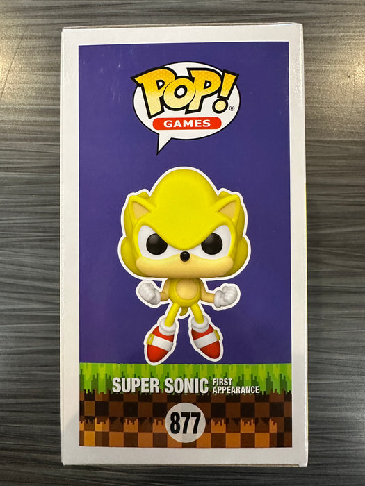 Funko POP! Games: Sonic the Hedgehog - Super Sonic [First Appearance](2022 SDCC)(GiTD)(Damaged Box)[A] #877