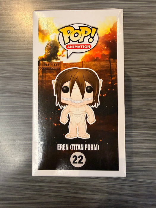 Funko POP! Animation: Attack On Titan - Eren (Titan Form)(Damaged Box) #22