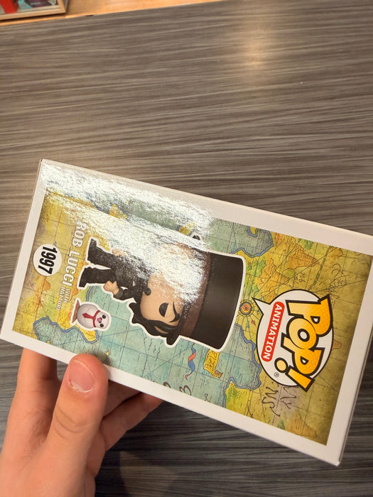 Funko POP! Animation: One Piece - Rob Lucci w/ Hattori (Funko Sticker/Toy Temple)(CHASE)(Damaged Box)[A] #1997