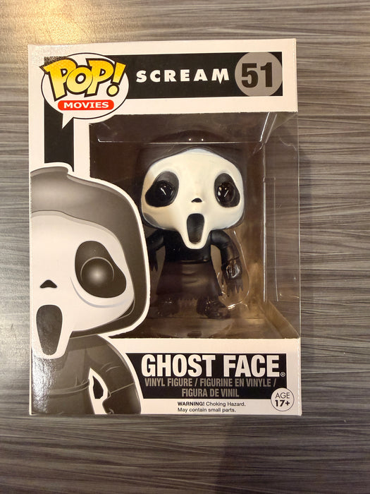Funko POP! Movies: Scream - Ghost Face (Damaged Box)[A] #51