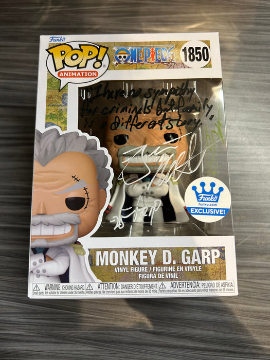 Funko POP! Animation: One Piece - Monkey D. Garp (Funko)(Signed/Brian Mathis/JSA) #1850
