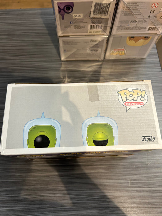 Funko POP! Television: The Simpsons Treehouse of Horror - Kang & Kodos [2-Pack] (GiTD)(2019 SDCC)(Damaged Box)