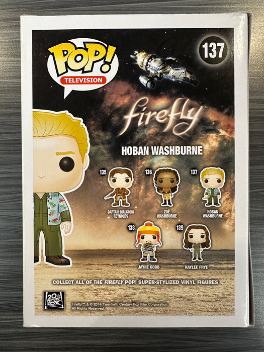 Funko POP! Television: Firefly - Hoban Washburne (Damaged Box) #137