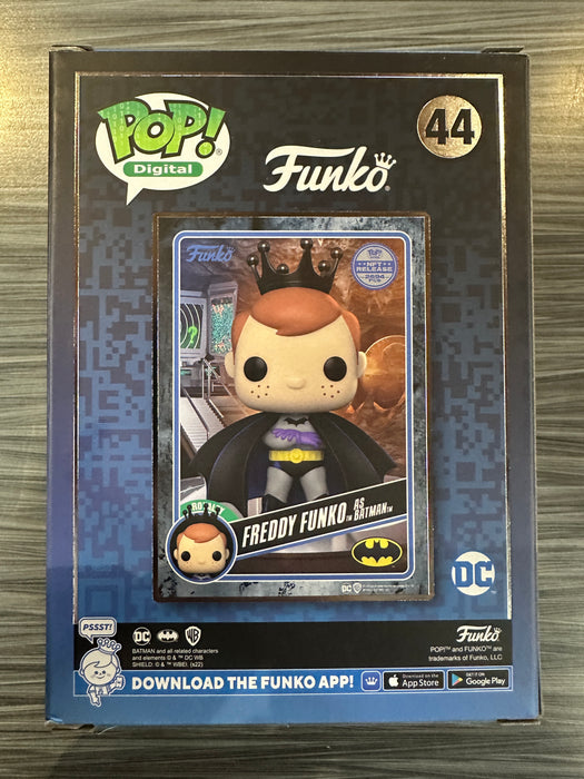 Funko POP! Digital: Freddy Funko As Batman (NFT Release)(2694 PCS)(Damaged Box) #44