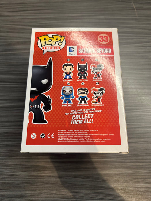Funko POP! Heroes: DC Comics - Batman Beyond (Fugitive Toys)(Damaged Box) #33