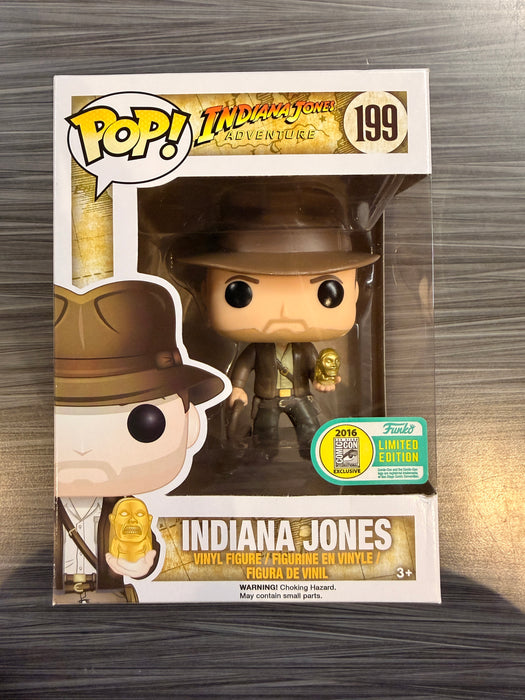 Funko POP! Indiana Jones Adventure - Indiana Jones (2016 SDCC)(Damaged Box) #199