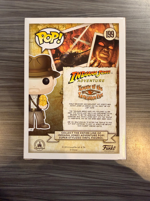 Funko POP! Indiana Jones Adventure - Indiana Jones (2016 SDCC)(Damaged Box) #199