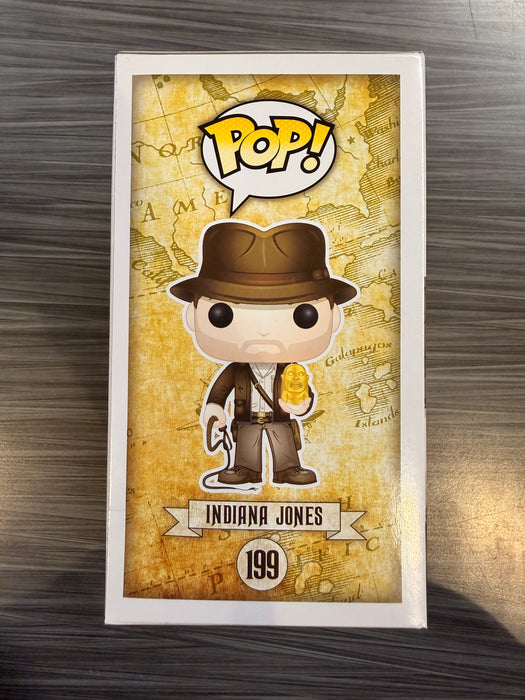 Funko POP! Indiana Jones Adventure - Indiana Jones (2016 SDCC)(Damaged Box) #199
