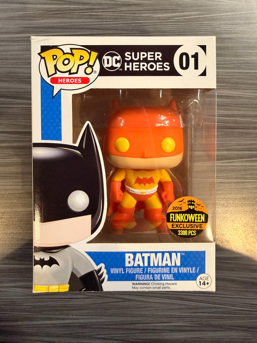 Funko POP! Heroes: DC Super Heroes - Batman (2016 Funkoween)(3300 PCS)(Damaged Box)[B] #01