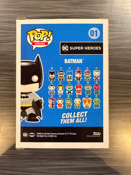 Funko POP! Heroes: DC Super Heroes - Batman (2016 Funkoween)(3300 PCS)(Damaged Box)[B] #01
