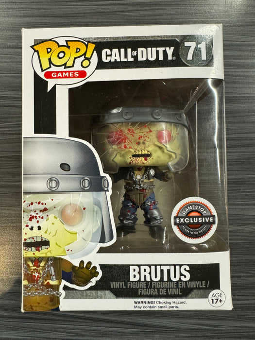 Funko POP! Games: Call Of Duty - Brutus (GameStop)(Damaged Box) #71