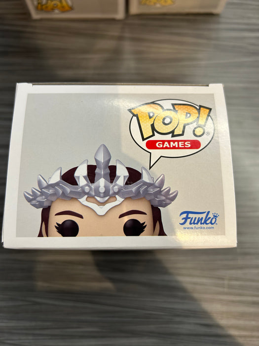 Funko POP! Games: Dungeons & Dragons - Iggwilv Tahsa with Demonomicon (2000 Pcs)(Funko Sticker/2025 Wondercon)(Damaged Box) #1071
