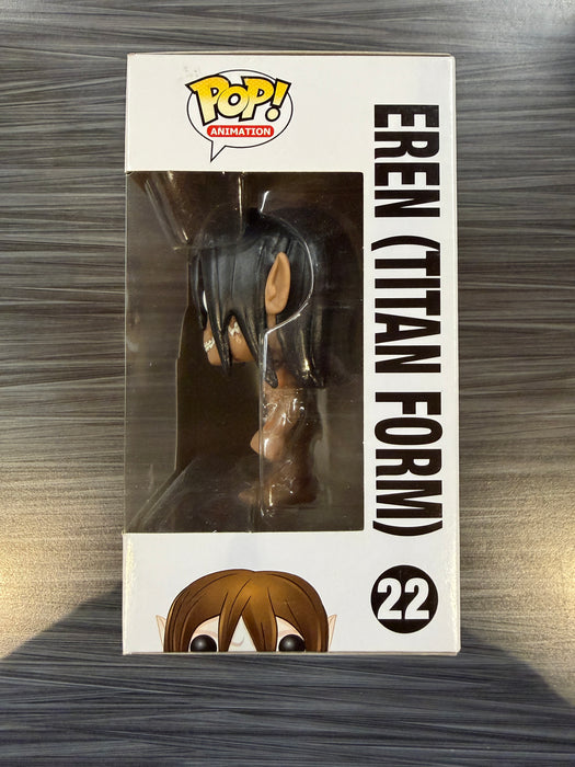 Funko POP! Animation: Attack On Titan - Eren [Titan Form][3 Languages] (Hot Topic)(Damaged Box) #22
