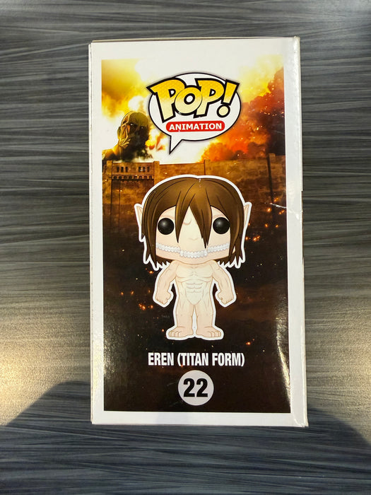 Funko POP! Animation: Attack On Titan - Eren [Titan Form][3 Languages] (Hot Topic)(Damaged Box) #22
