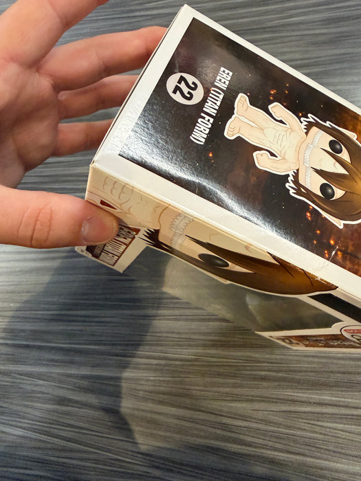 Funko POP! Animation: Attack On Titan - Eren [Titan Form][3 Languages] (Hot Topic)(Damaged Box) #22