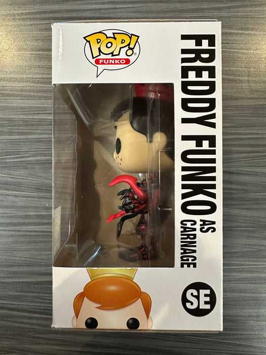 Funko POP! Funko: Freddy Funko as Carnage [Metallic] (Blacklight Battle)(2000 PCS)(Damaged Box) [B] #SE