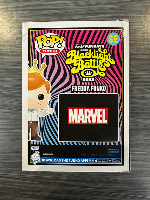 Funko POP! Funko: Freddy Funko as Carnage [Metallic] (Blacklight Battle)(2000 PCS)(Damaged Box) [B] #SE
