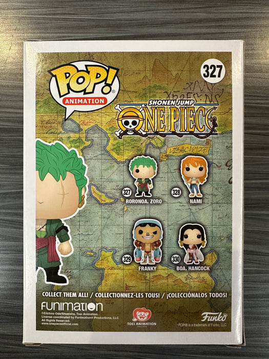 Funko POP! Animation: Shonen Jump One Piece - Roronoa. Zoro [2017] (Damaged Box)[B] #327