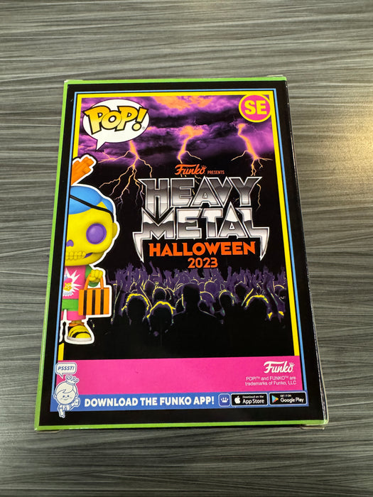 Funko POP! Heavy Metal Halloween 2023 - Freddy Bones (2023 NYCC/1000 PCS)#SE